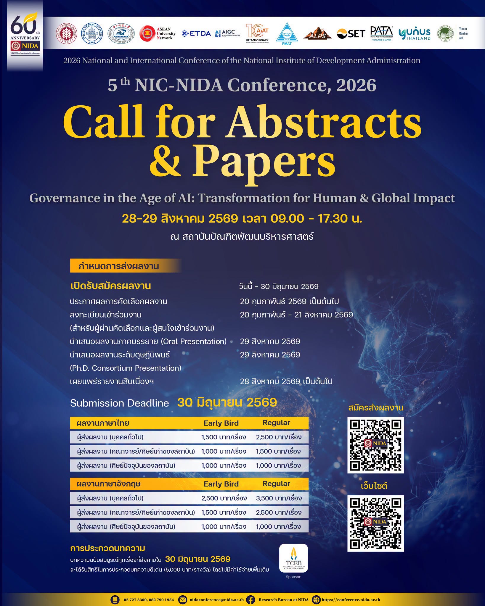 NIDA Conference Thai Poster